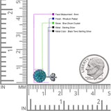 Full Ball Stud Earring