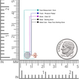 Full Ball Stud Earring