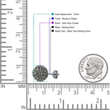 Full Ball Stud Earring