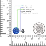 Full Ball Stud Earring