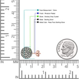 Full Ball Stud Earring