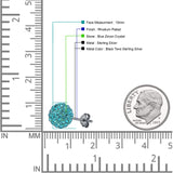 Full Ball Stud Earring