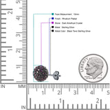 Full Ball Stud Earring