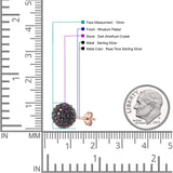 Full Ball Stud Earring