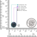 Full Ball Stud Earring