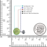 Full Ball Stud Earring