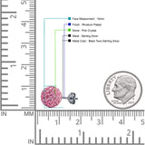 Full Ball Stud Earring