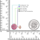 Full Ball Stud Earring