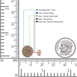 Full Ball Stud Earring