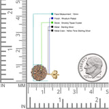 Full Ball Stud Earring