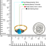 Three Stone Oval Natural Stone Trio Ring