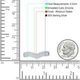 Curved Contour Chevron Ring