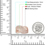 Crossover Stackable Ring