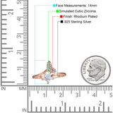 Whale Tail & Star Ring