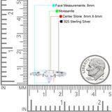 Art Deco Pear Natural Stone Wedding Ring