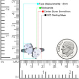 Pear Teardrop Natural Stone Wedding Ring