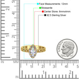 Marquise Halo Filigree Ring