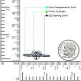 Heart Tree Of Life Ring Oxidized Band