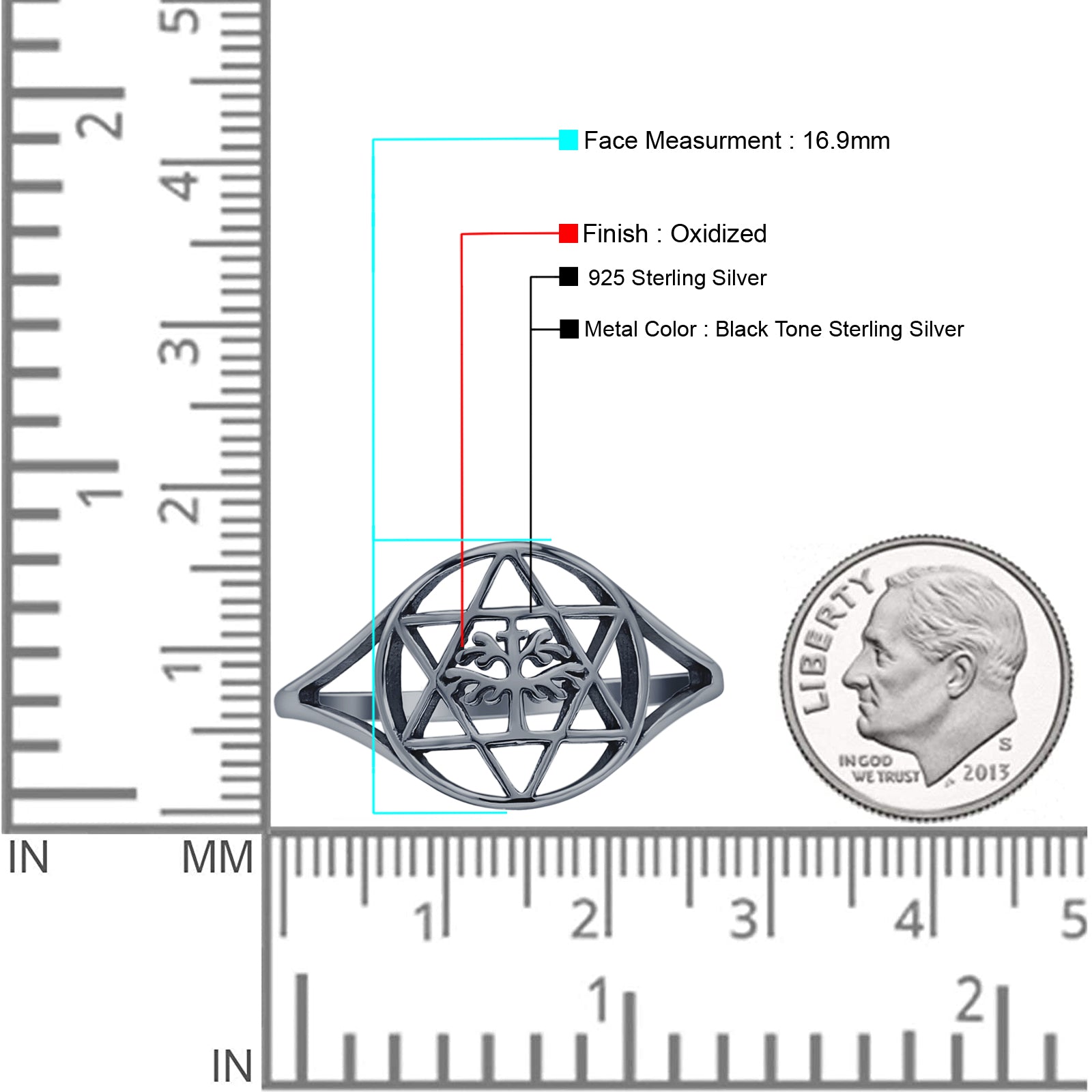 Star Od David & Tree Ring