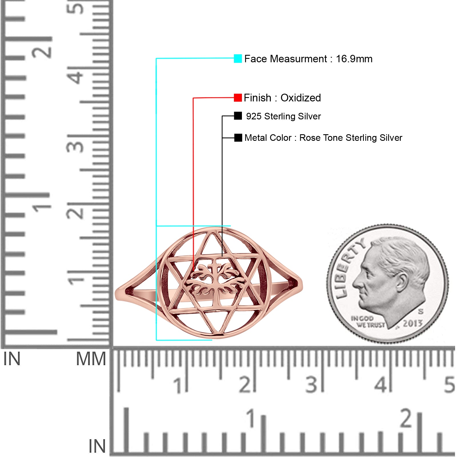 Star Od David & Tree Ring