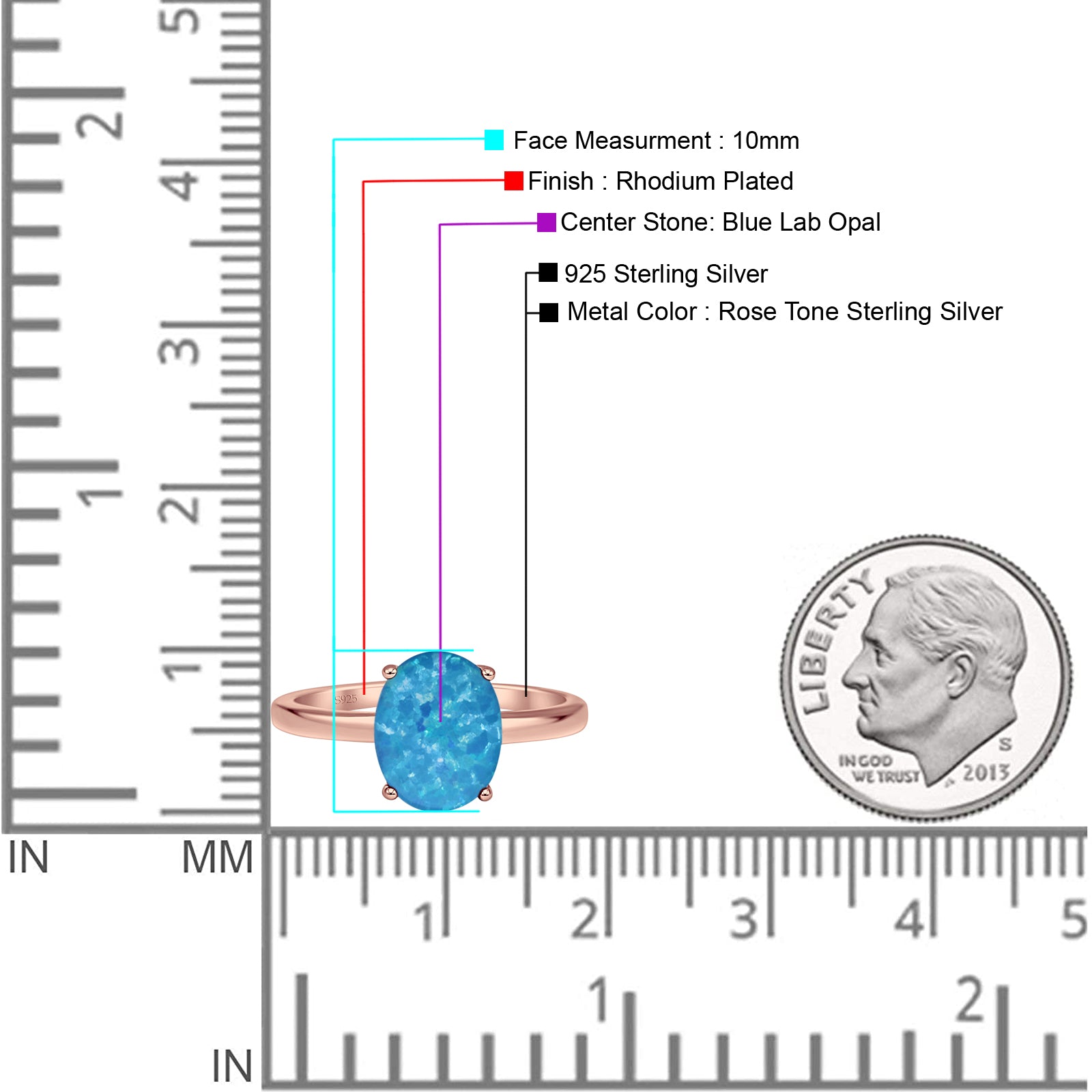 Oval Solitaire Ring
