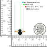 Art Deco Oval Natural Stone Solitaire Ring
