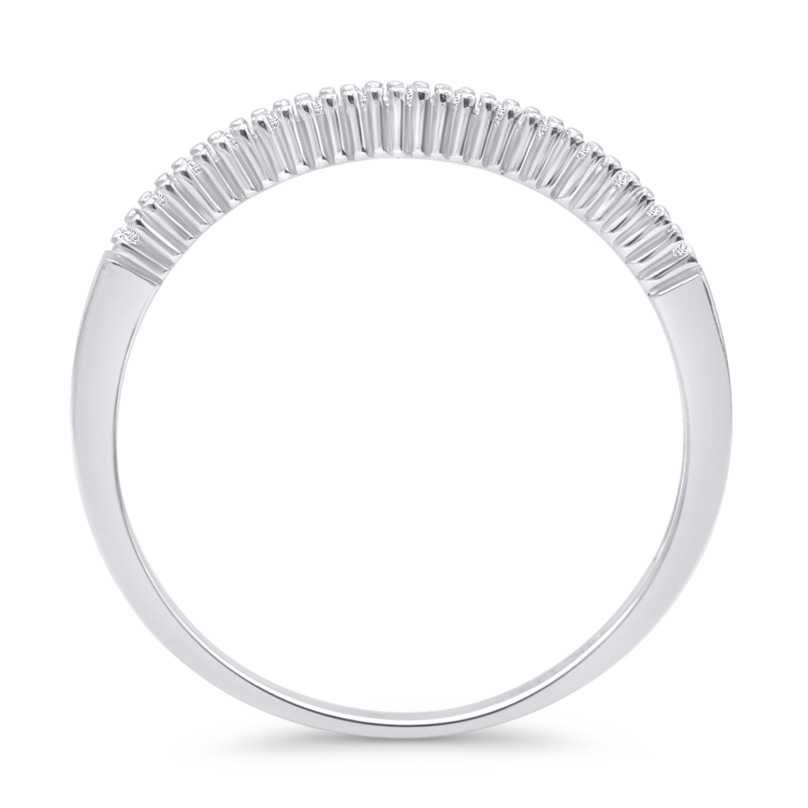 Half Eternity Wedding Band