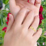 Mountain Wedding Band