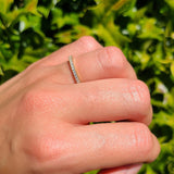Half Eternity Wedding Band