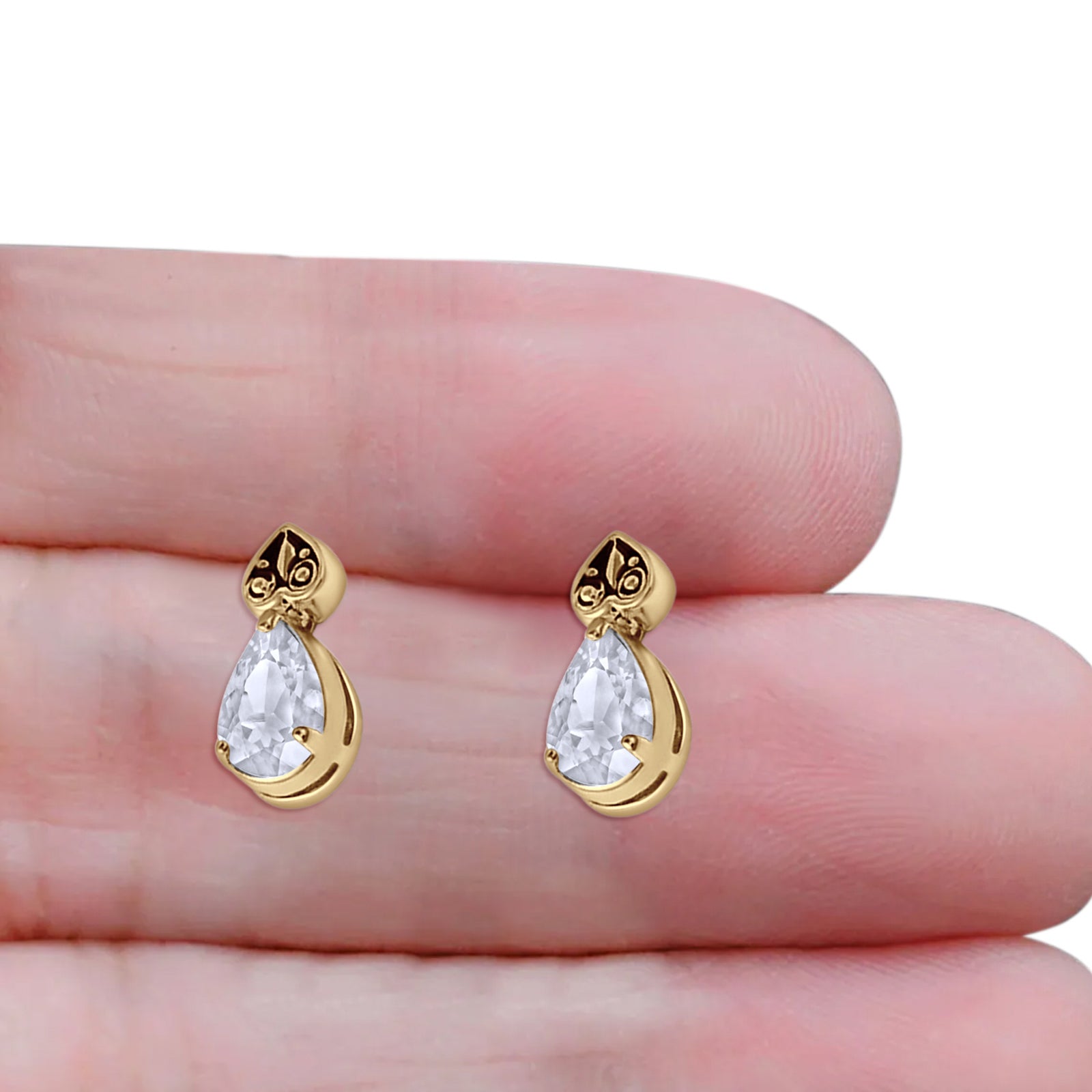 Pear Dangle Earrings