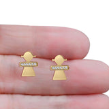 Girl Stud Earrings