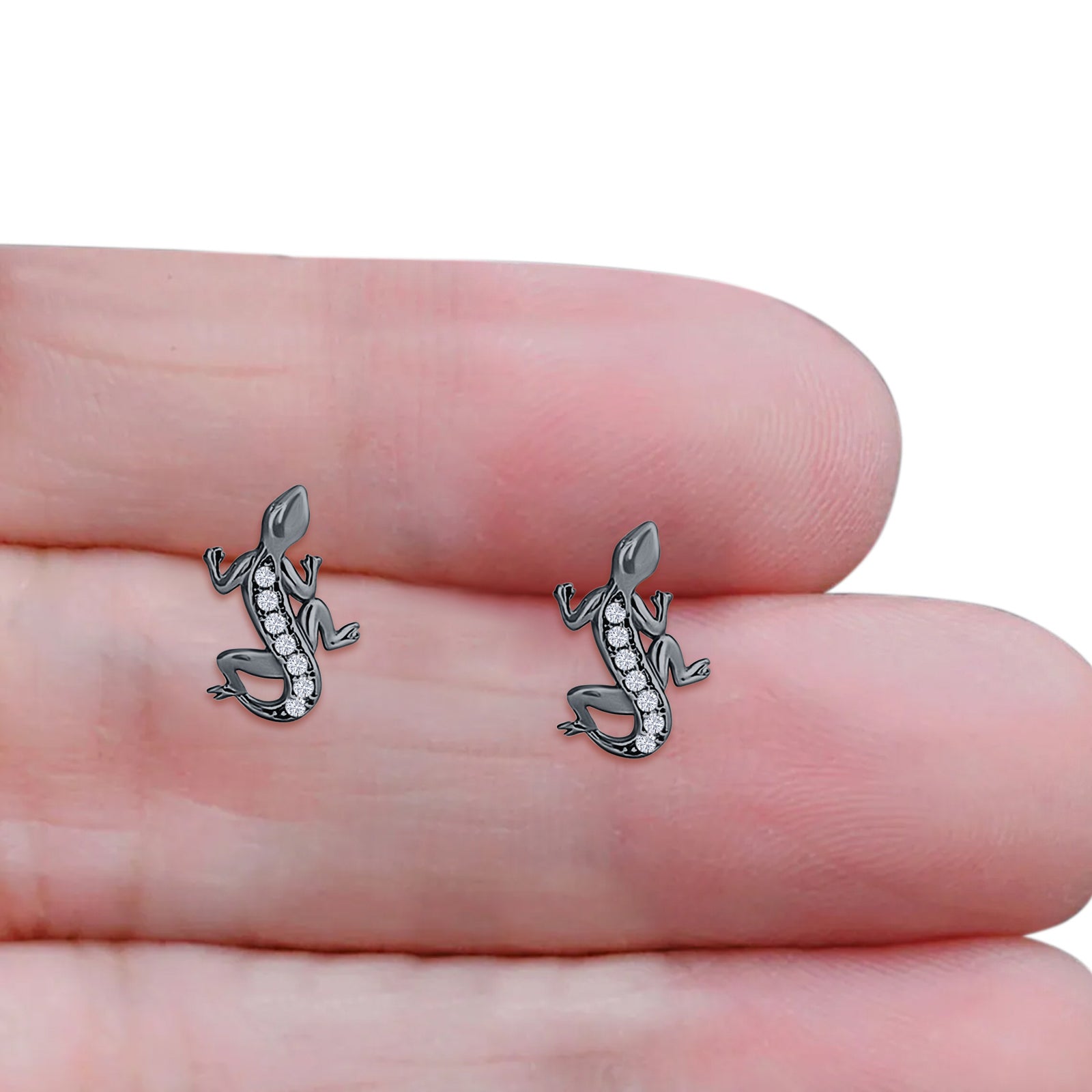 Lizard Stud Earrings