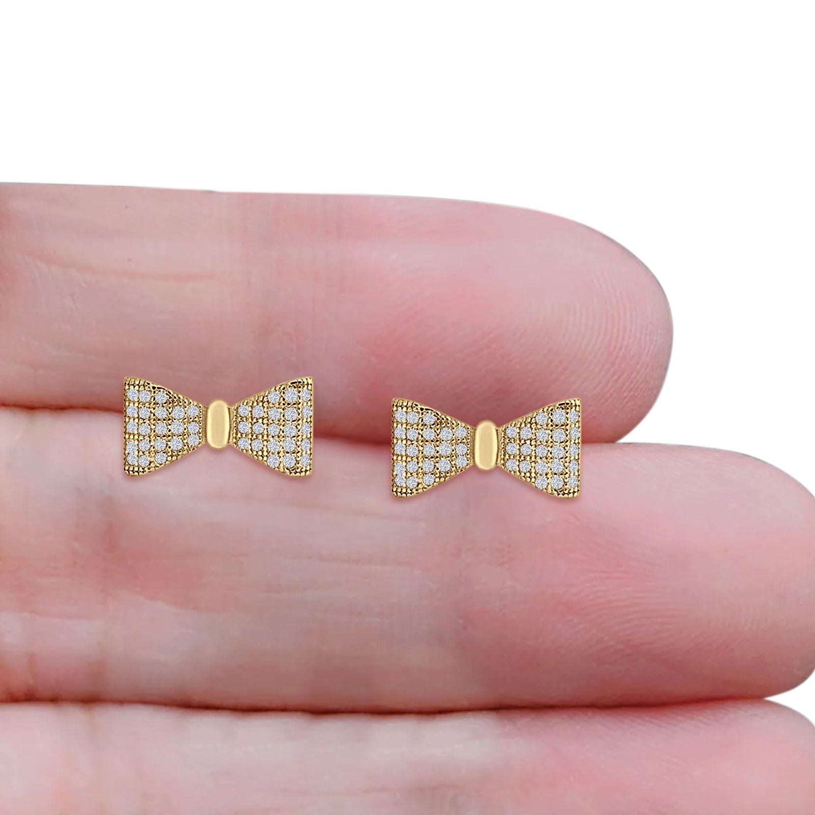 Bow Knot Stud Earrings