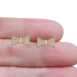 Bow Knot Stud Earrings