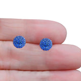 Full Ball Stud Earring
