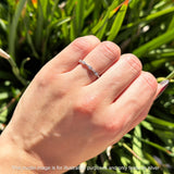 Half Eternity Marquise Ring