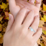 Princess Cut CZ Stackable Ring