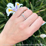 Heart Turquoise Full Eternity Band.