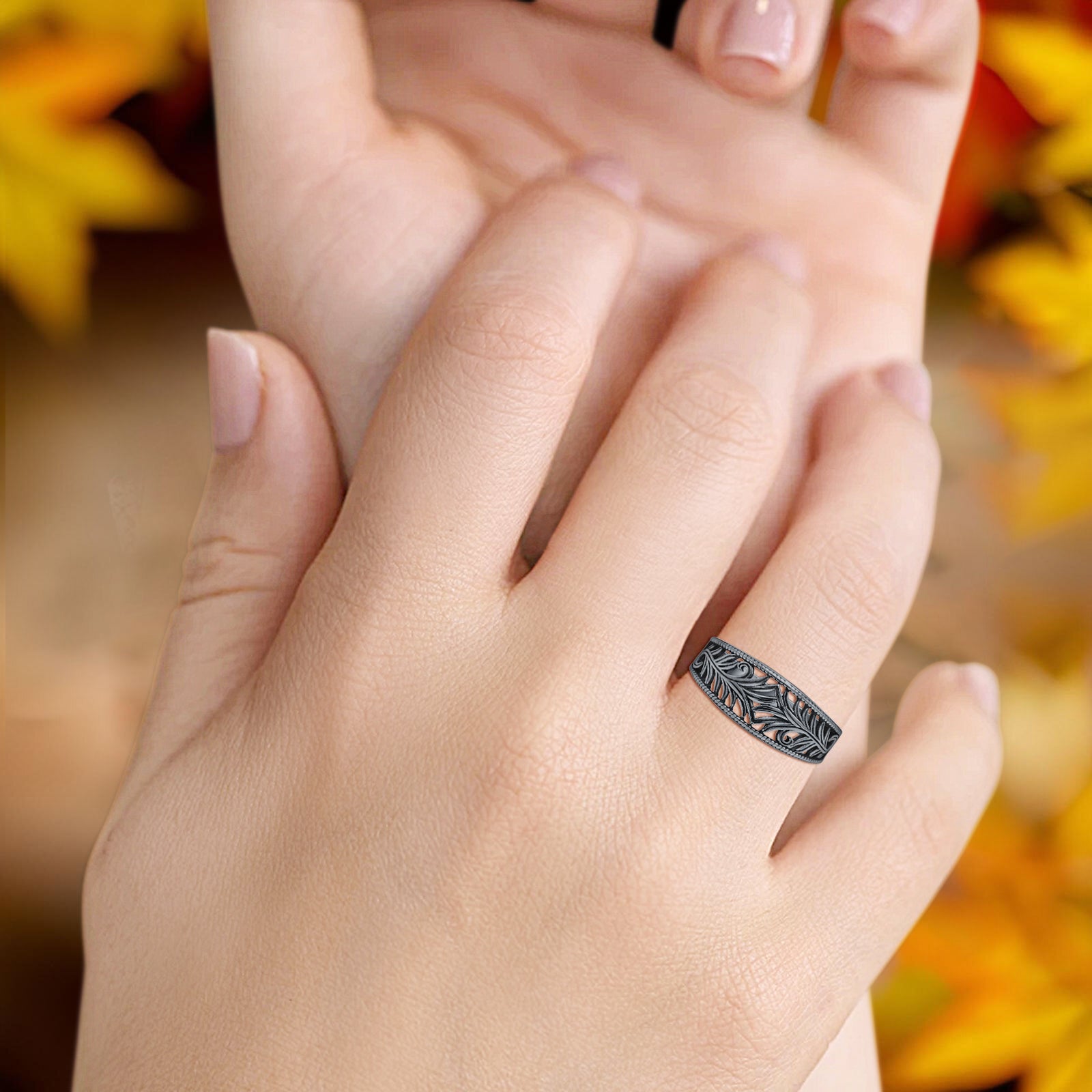 Leaf & Vines Ring
