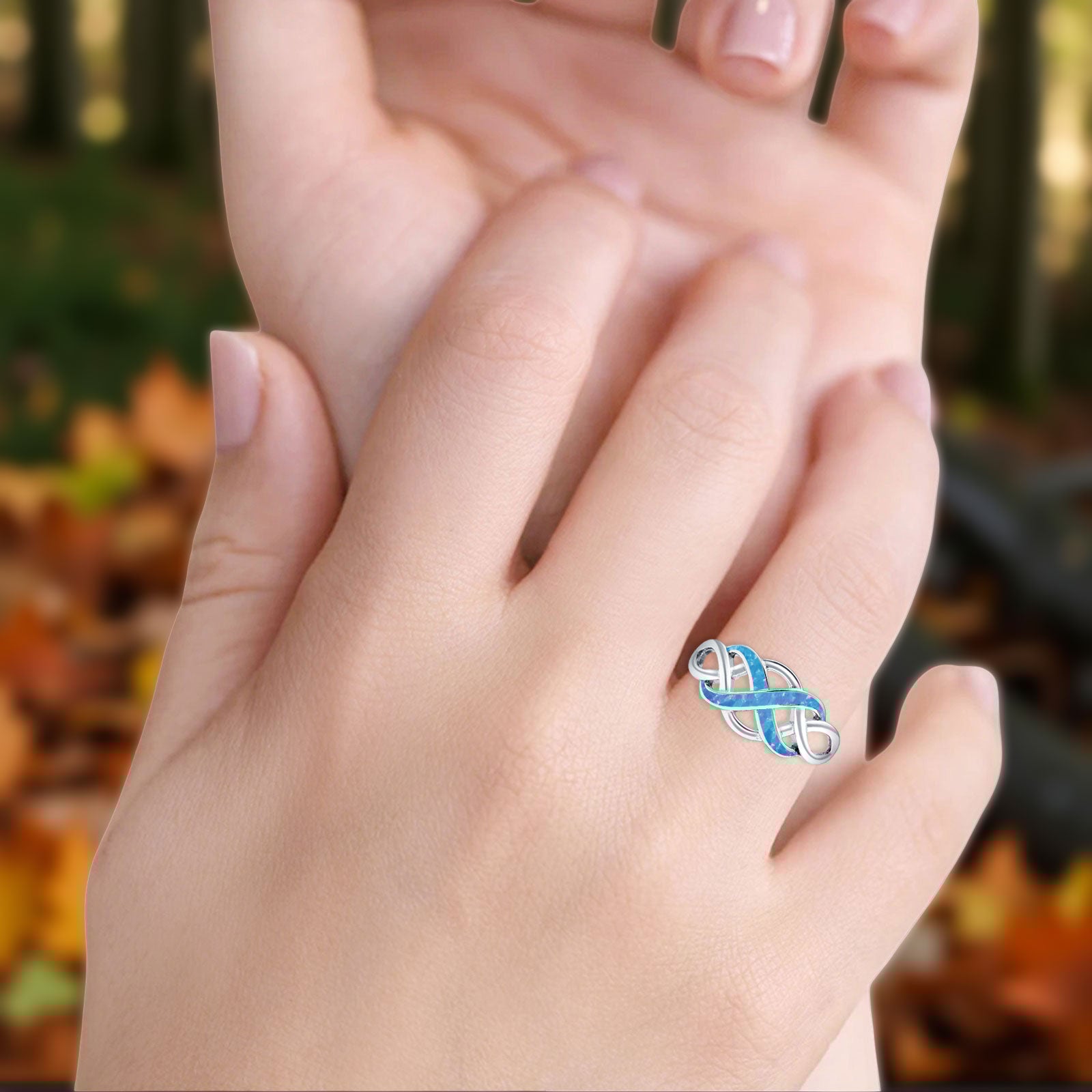 Twisted Infinity Ring