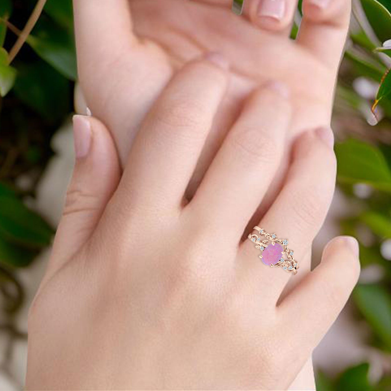 Two Piece CZ Ring