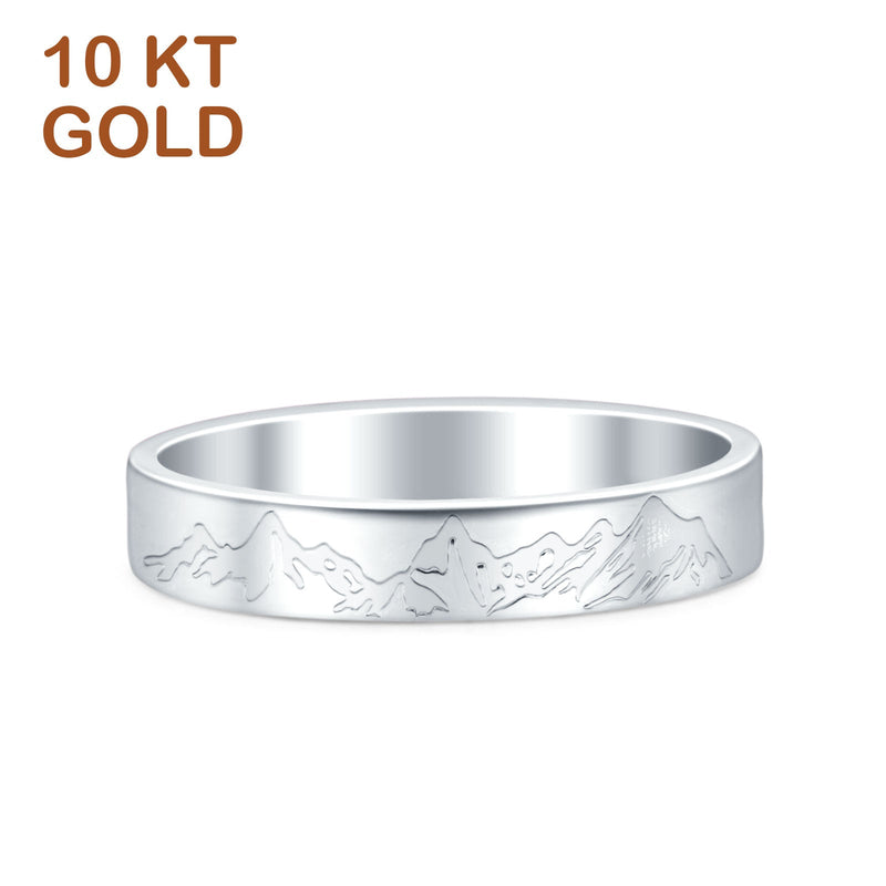 Mountain Wedding Band