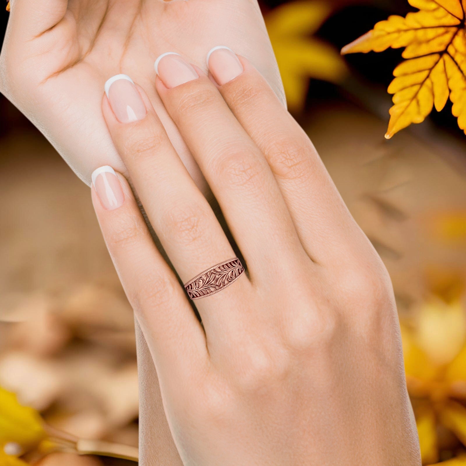 Leaf & Vines Ring