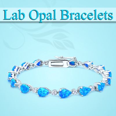 Lab Opal Bracelets