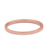 14K Gold 1.7mm Art Deco Diamond Eternity Wedding Band G SI