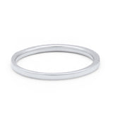 14K Gold 1.7mm Art Deco Diamond Eternity Wedding Band G SI