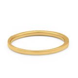 14K Gold 1.7mm Art Deco Diamond Eternity Wedding Band G SI