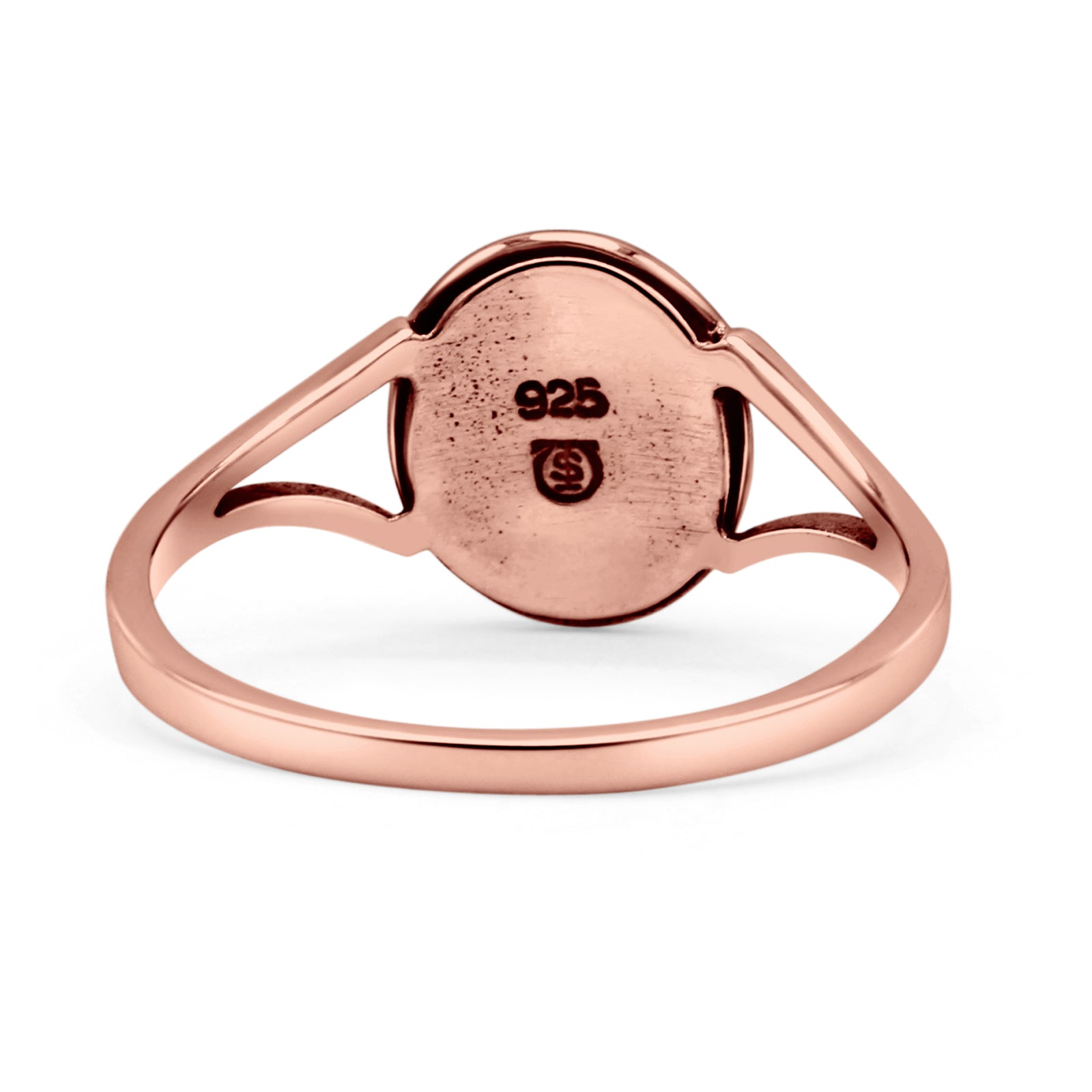 Oval Statement Fashion Thumb Ring Lab Created Opal Oxidized Solid 925 Sterling Silver