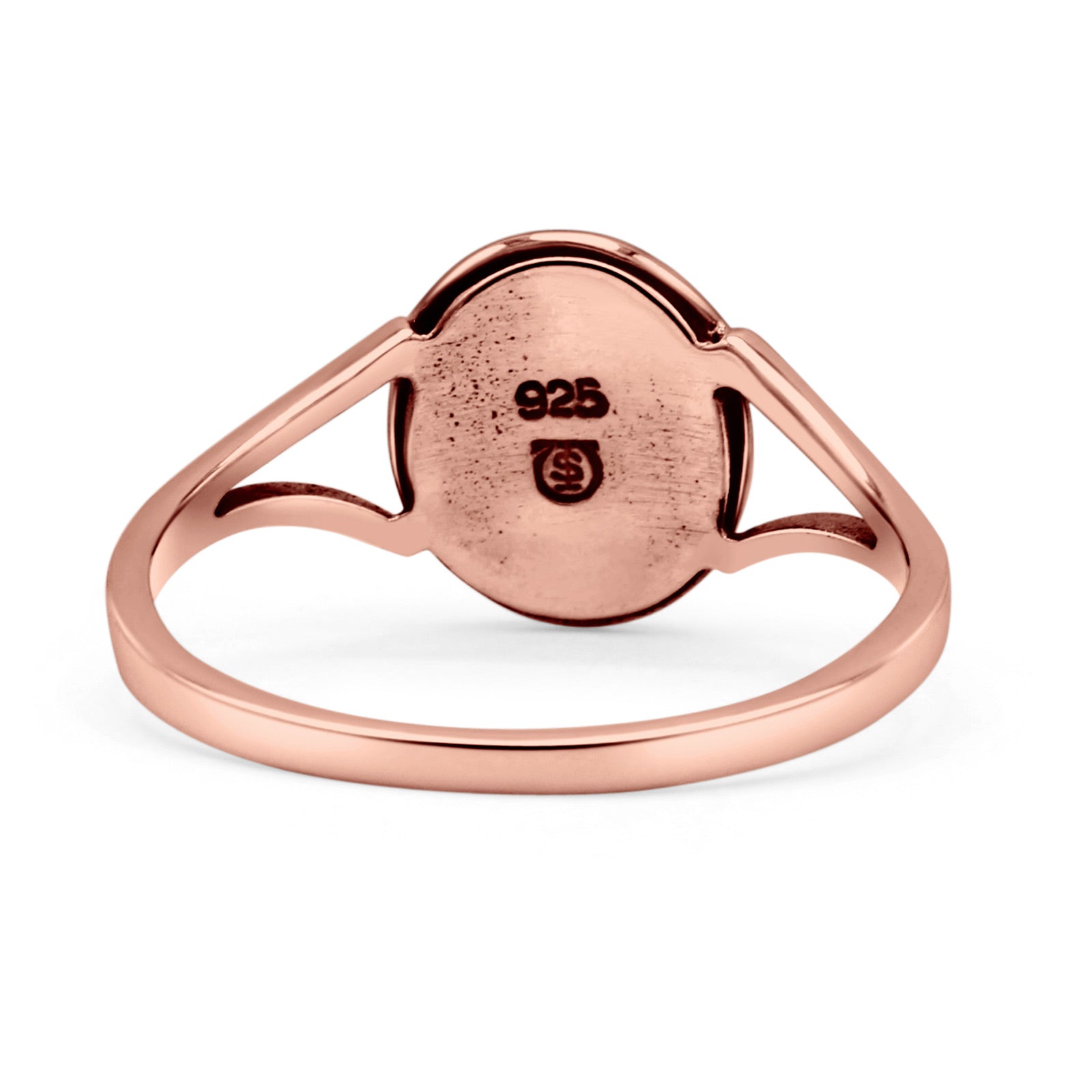 Oval Statement Fashion Thumb Ring Lab Created Opal Oxidized Solid 925 Sterling Silver