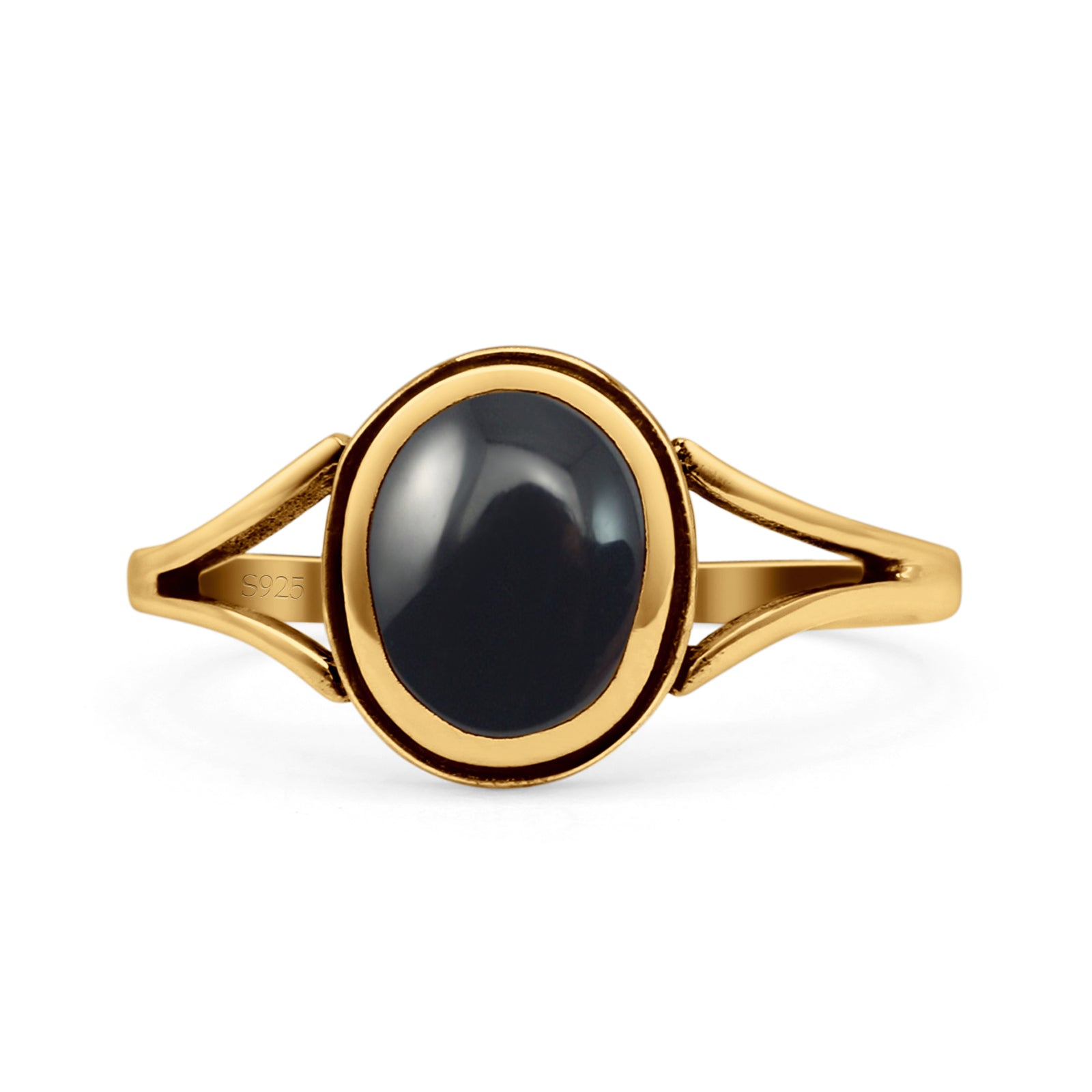 Oval Statement Fashion Thumb Ring Lab Created Opal Oxidized Solid 925 Sterling Silver